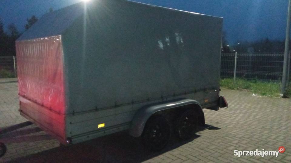 Rydwan lekka przyczepka dwuosiowa dmc 750 Giżycko