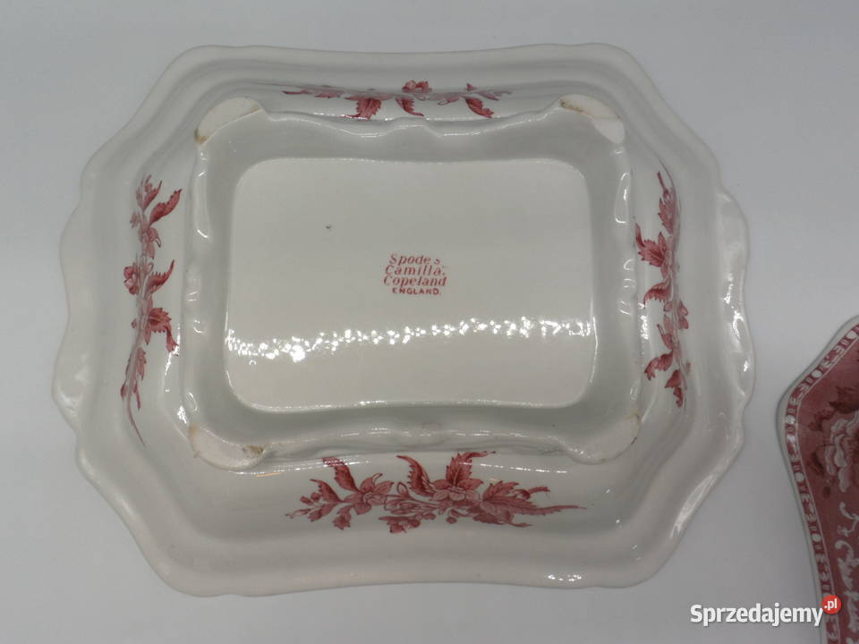 Antyczna Wazateryna SPODE Pink Camilla Vintage Raszków