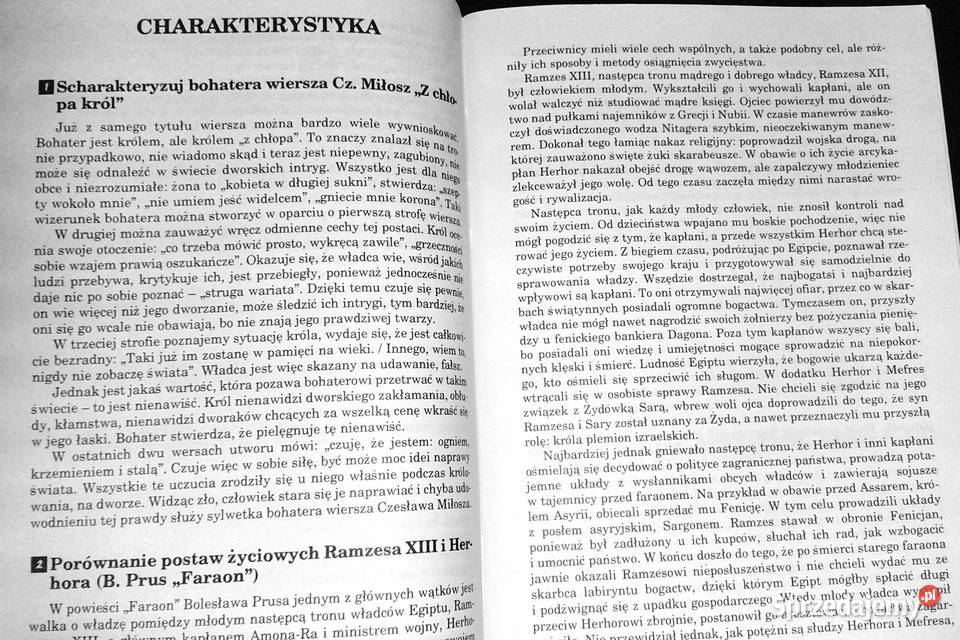 Wypracowania Gotowe wzory Gimnazjum kl 3 Barbara lubelskie Chełm