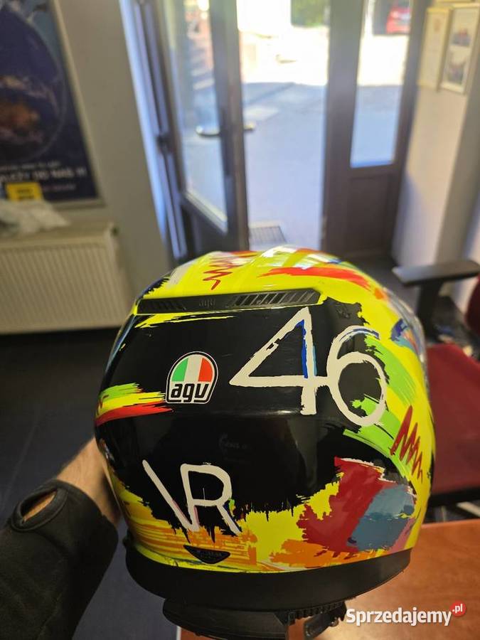 Kask AGV K3 Valentino Rossi Winter Test Bytom Odrzański