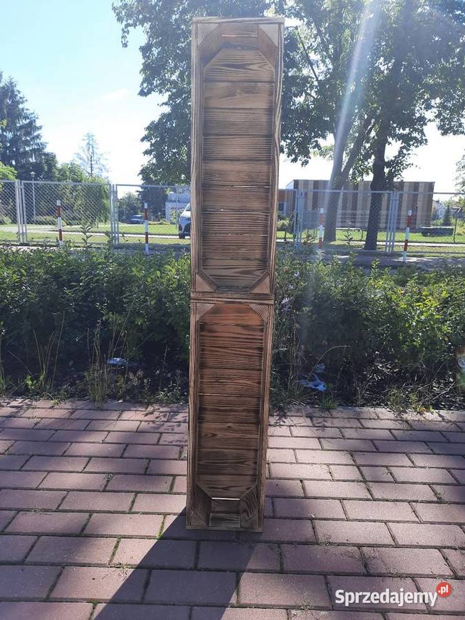 Skrzynka drewniana 10 tzw doniczka 6020135 Rawa Mazowiecka