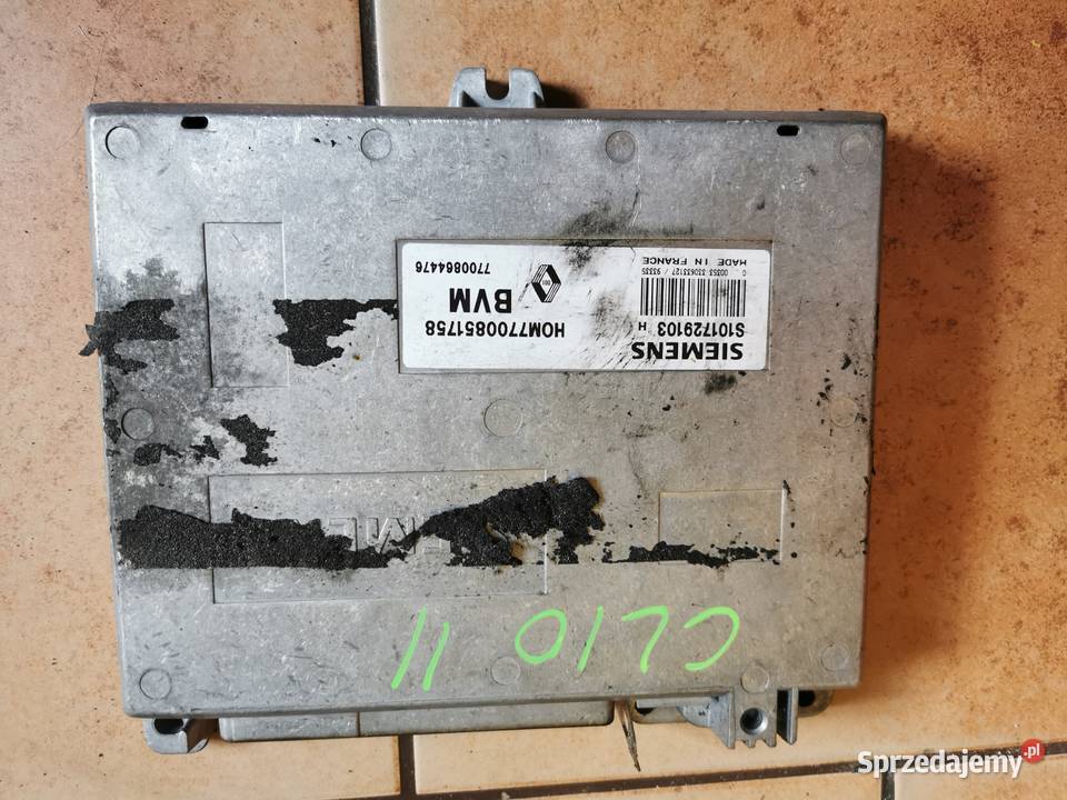 CLIO II 12 KOMPUTER STEROWNIK S101729103H