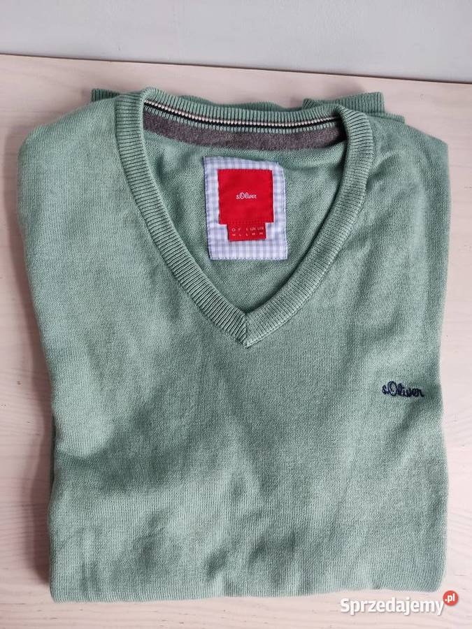 Sweter serek sOliver zielony opolskie Głuchołazy sprzedam