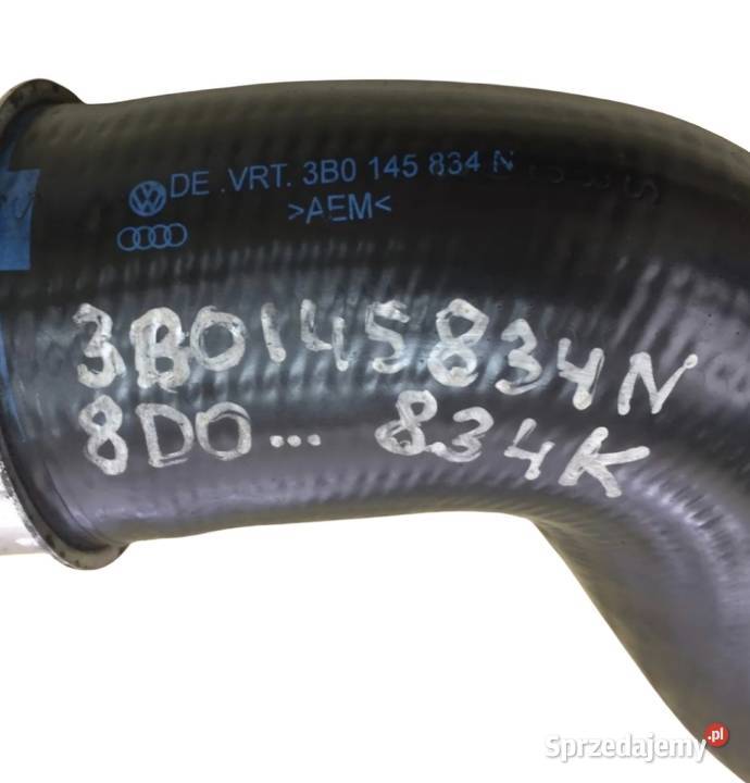 WĄŻ PRZEWÓD POWIETRZA INTERCOOLERA VW PASSAT B5 Działoszyce