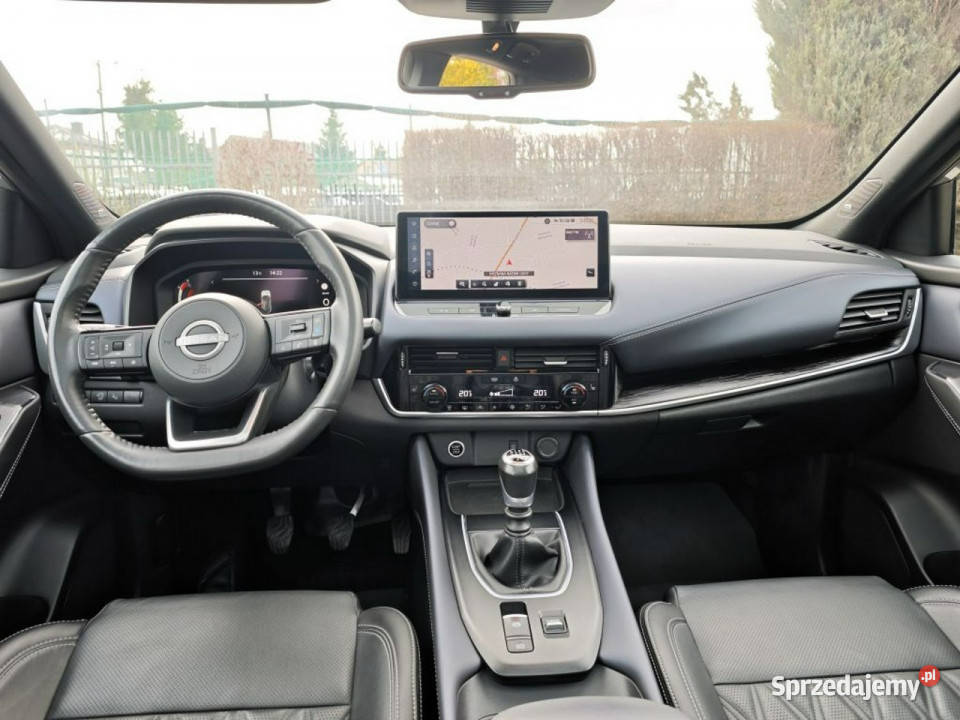 Nissan Qashqai FULL Skóra Panorama Kamery 360 garażowany Nowy Sącz