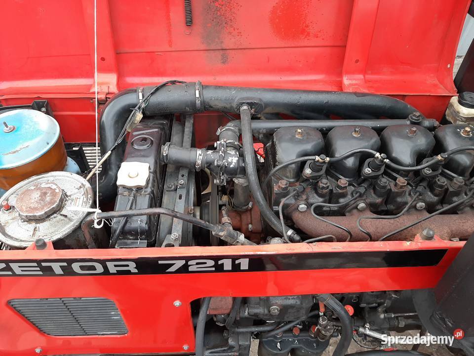 Zetor 7211 łódzkie Gąski