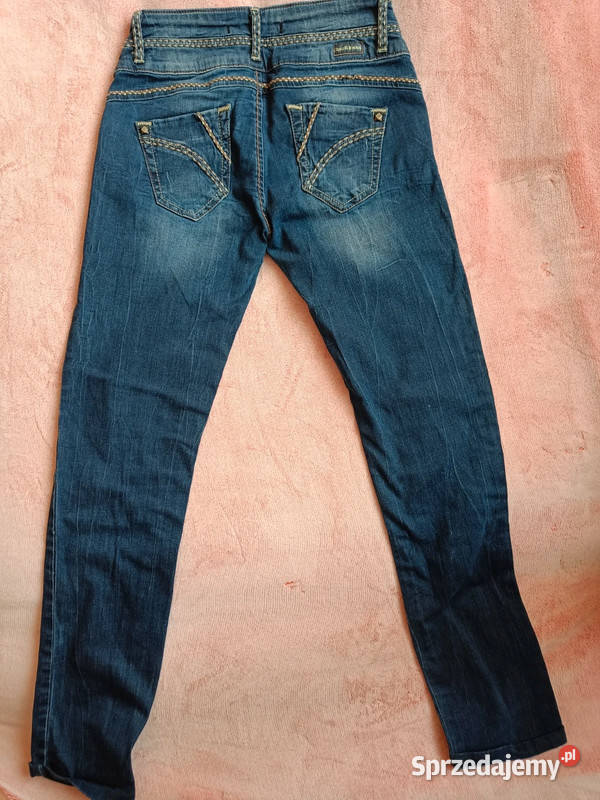 Spodnie z przeszyciami CipoBaxx r XS 34 W28 L34 Dąbrowica