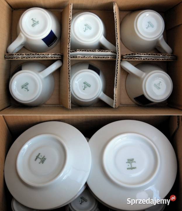 Komplet 6 filiżanek espresso Lavazza dAncap