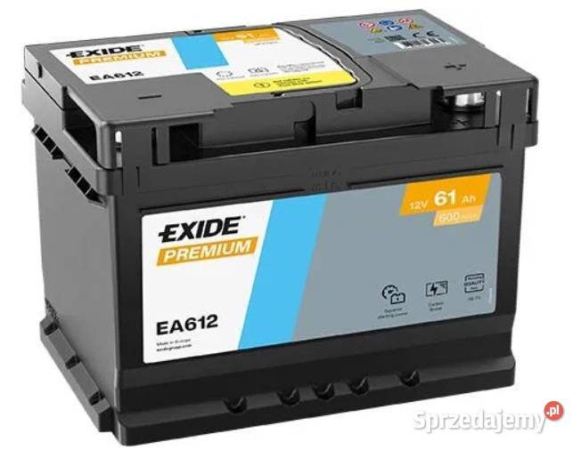 Akumulator 61Ah 600A Exide Premium P