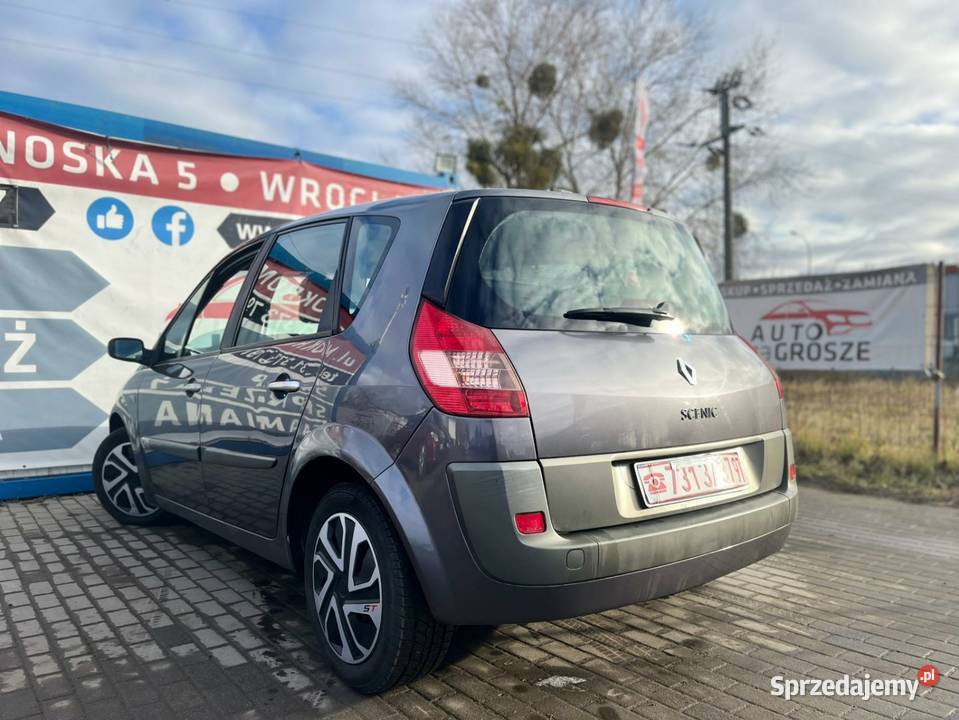 Renault Scenic 20 Benzyna Automat 2005 DłOpłaty Wrocław