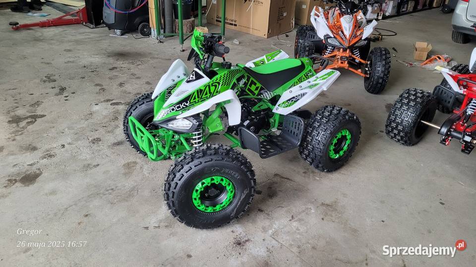 Nowe markowe quady 125 barton z wstecznym rocky Biskupice Oławskie