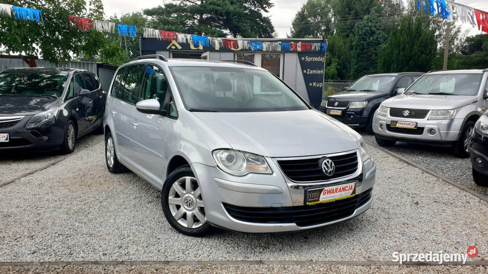 Volkswagen Touran OKAZJA 14 benz MANUAL 7osobowy Touran Świdnica