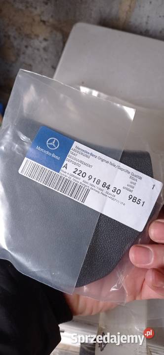 Osłona fotela S klasa W220 Wyposażenie wnętrza Oleśnica