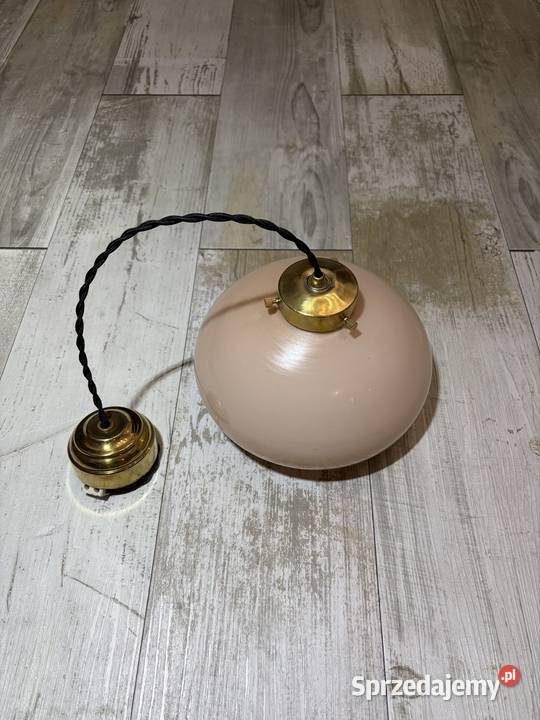 Lampa wisząca z kloszem beret Chudów sprzedam