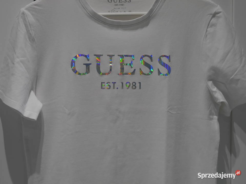 Guess piękna bluzka holo 36 S krótki Wrocław