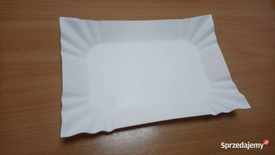 Tacka tacki papierowe na frytki przekąski 25 x Lublin