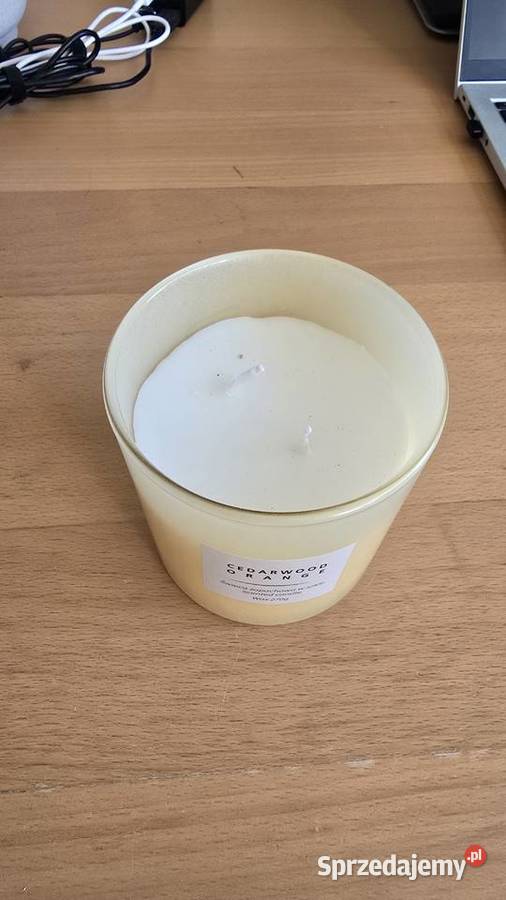 Świeca zapachowa Eloy Cedarwood Orange 270g Pozostałe Wyposażenie wnętrz Łódź