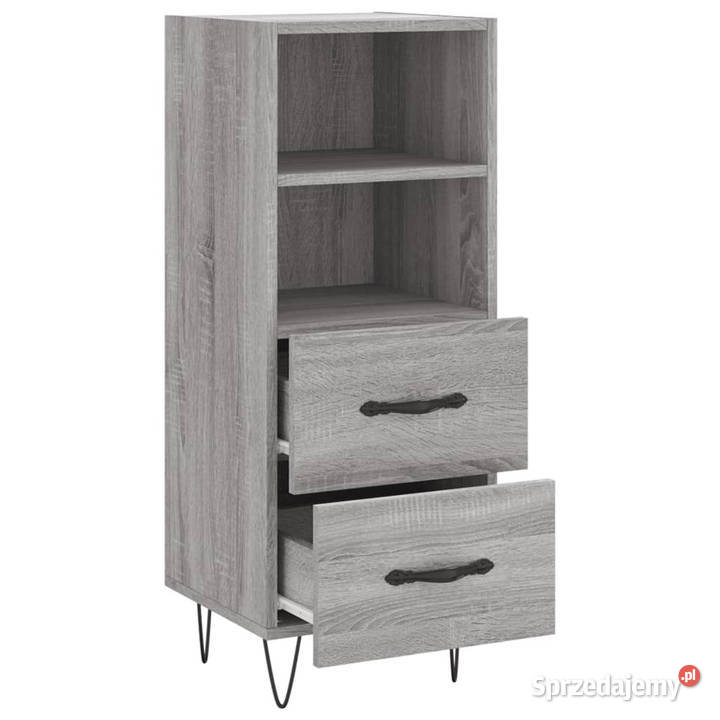 Szafka szary dąb sonoma 345x34x90 materiał mazowieckie