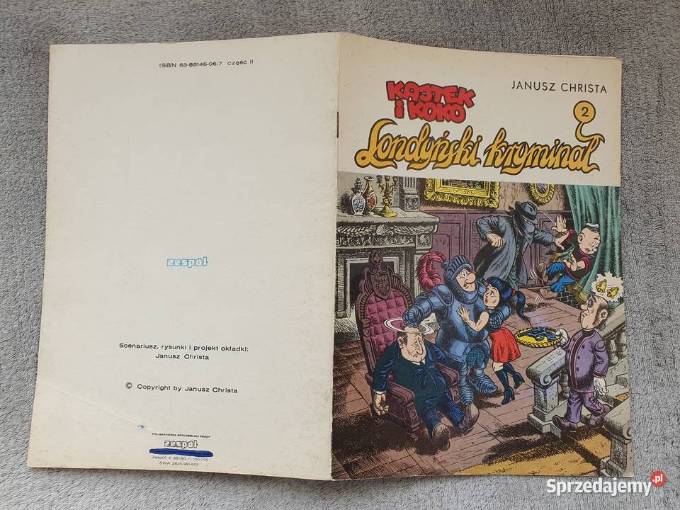 Kajtek i Koko Londyński Kryminał cz1 i 2 wyd 1