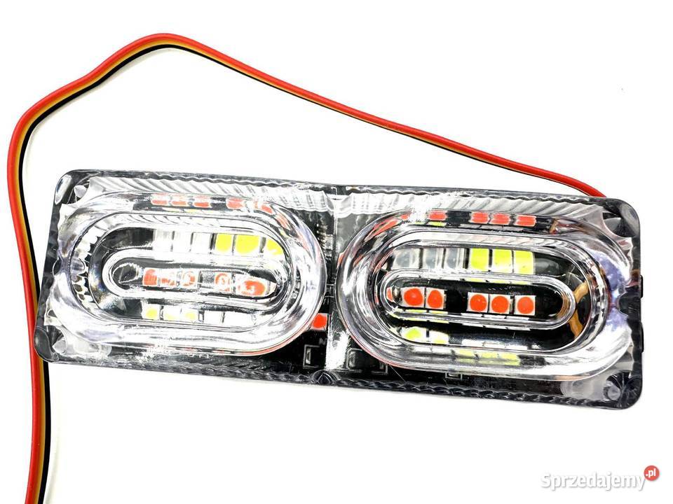 12W Lampa ostrzegawcza LED RGB 12V mazowieckie Pomiechówek