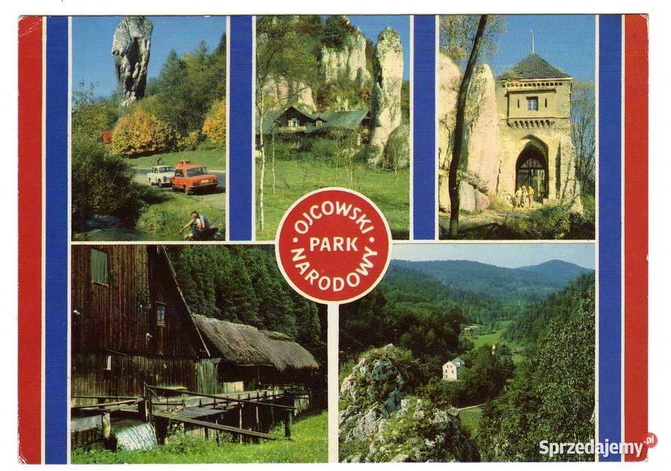 OJCOWSKI PARK NARODOWY POCZTÓWKA WIELOWIDOKOWA 1