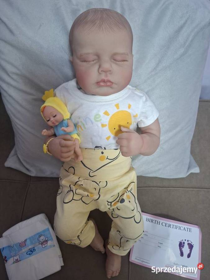 Lalka Reborn śpiący maluszek Kalisz