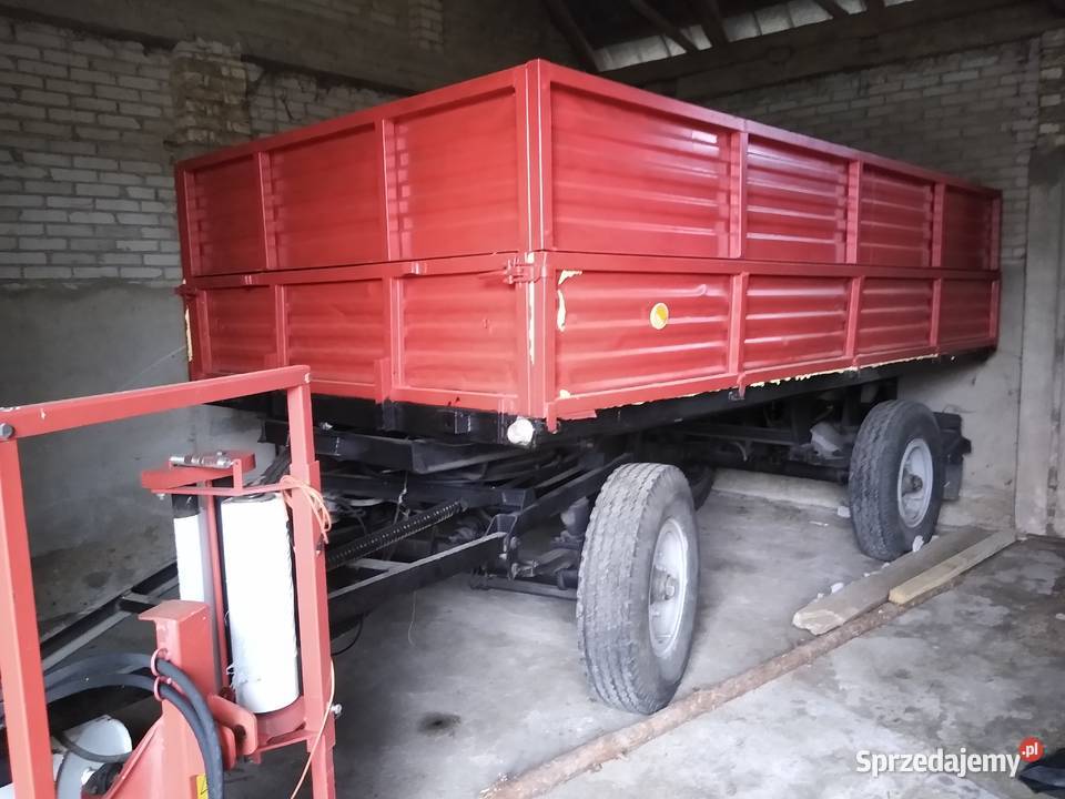 Przyczepa wywrotka 12t podlaskie Jaświły