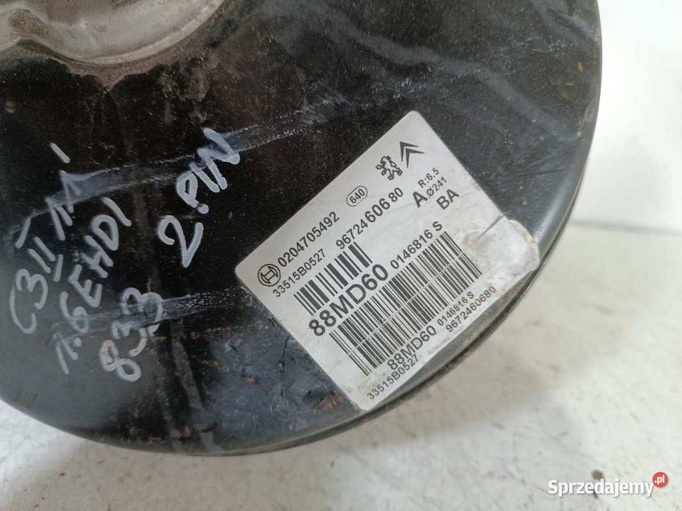 POMPA SERWO CITROEN C3 II 10 14 EHDI 9672460680