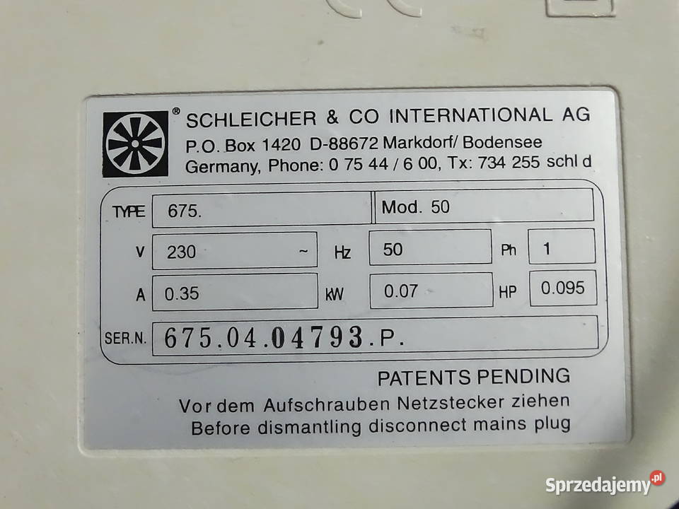 Solidna Niszczarka Dokumentów Schleicher Co lubelskie