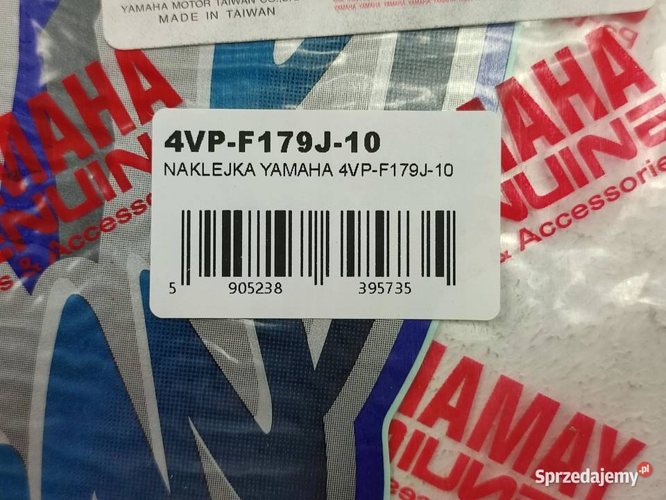 NAKLEJKA BWS PRAWY ZADUPEK YAMAHA YW100 BWS 4VPG lubelskie