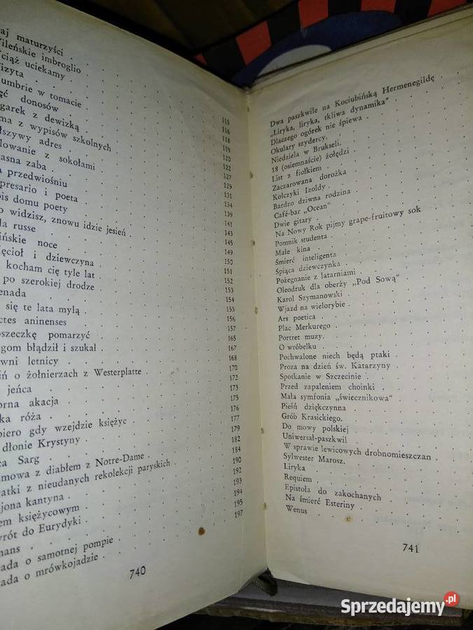 Gałczyński Wiersze książki antykwariat outlet