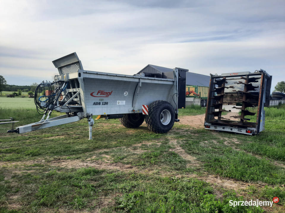 Rozrzutnik obornika przyczepa samowyładowcza Baliki