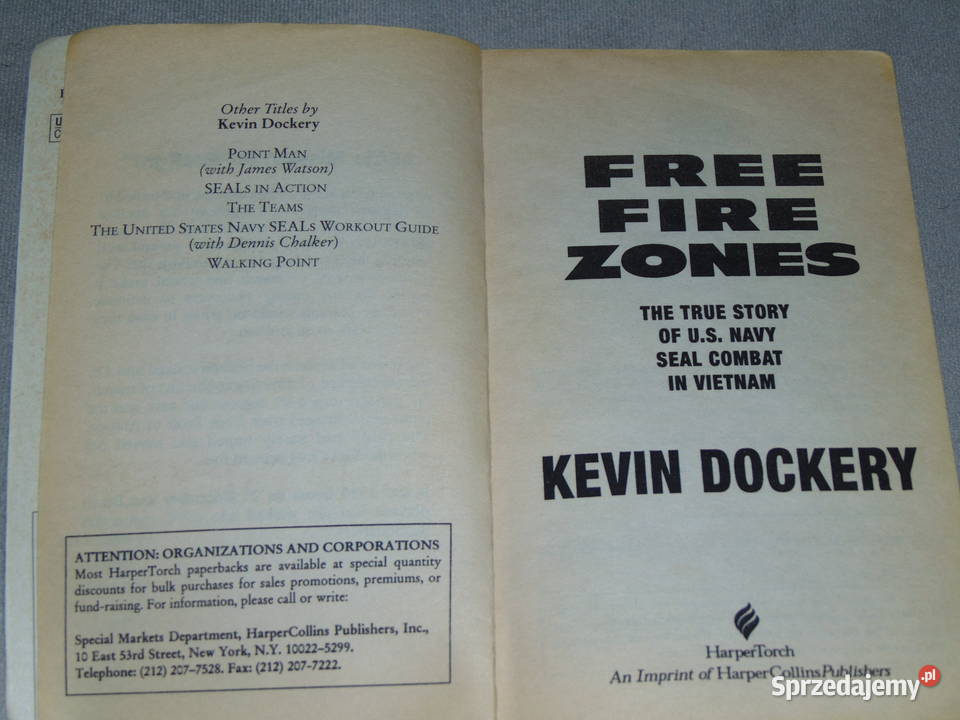 Free Fire Zones Kevin Dockery Richard Marcinko Lublin