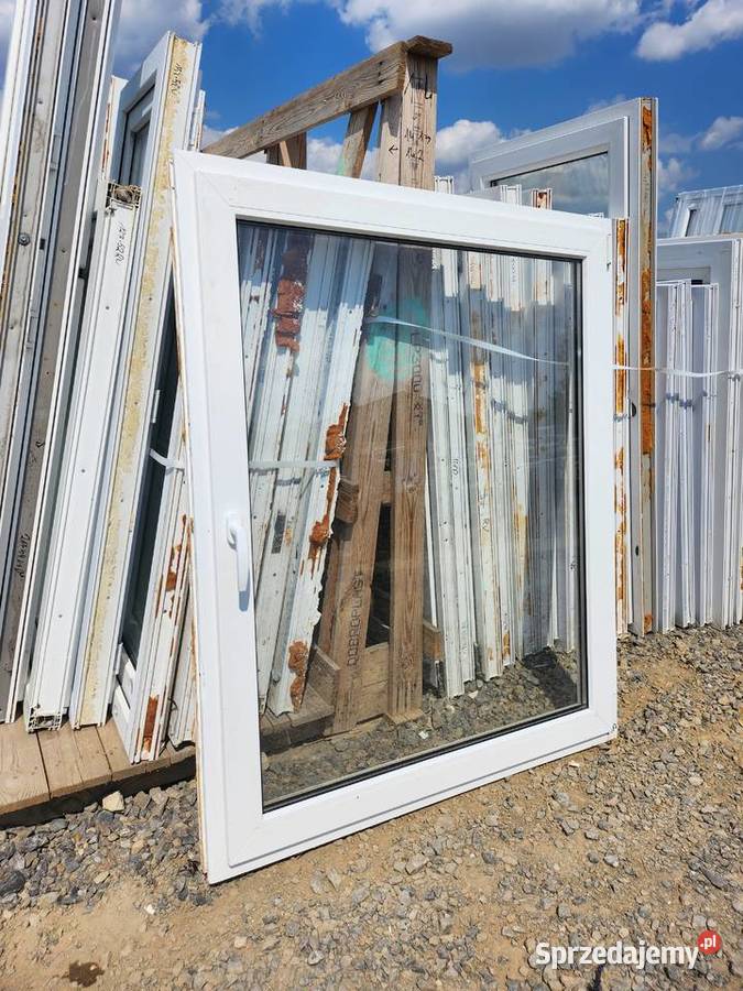 OKNO KacprzaK 113x138 OKNA Używane Plastikowe