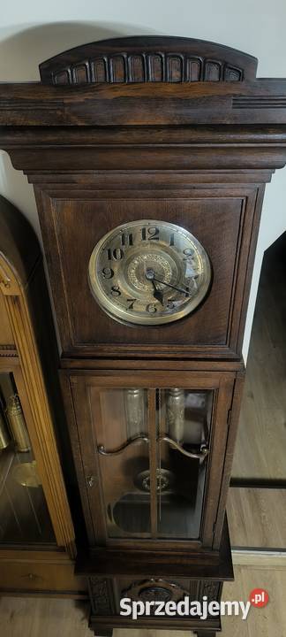 Piękny zegar stojący kwadransowy KIENZLE z Kwaczała