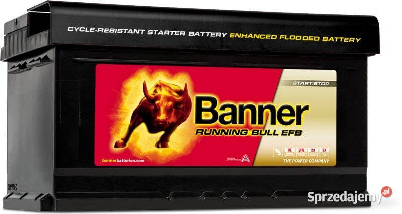 Akumulator Banner EFB 75Ah 730A Chopina 1 osobowe Płock sprzedam