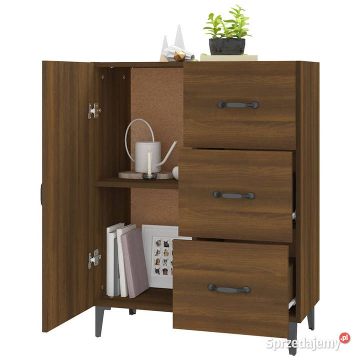 Szafka brązowy dąb 695x34x90 materiał sprzedam