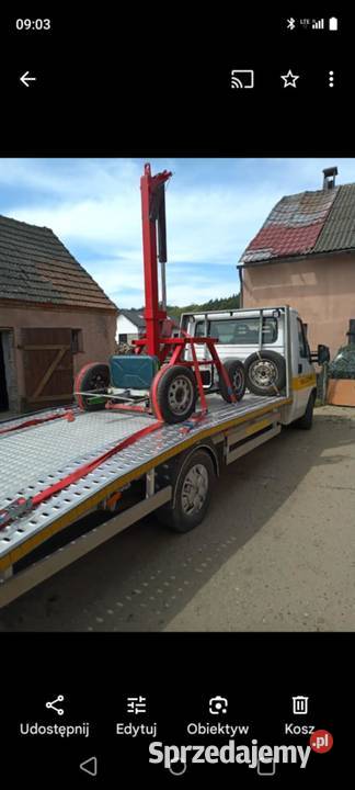 Rebak mobilny hydrauliczny do drzewa Piecewo