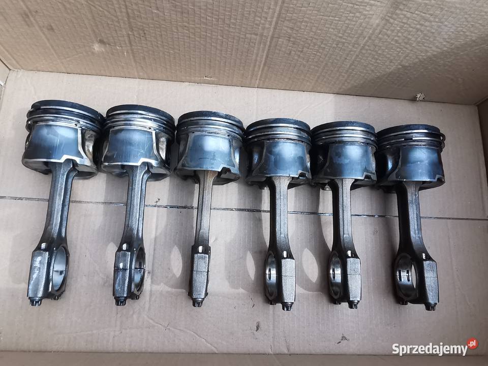 Tłoki korbowody M57 Mahle 84l91 535d 286 Motoryzacja Włoszczowa