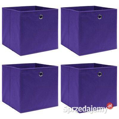vidaXL Pudełka z włókniny 4 28x28x28 Komody mazowieckie Warszawa sprzedam