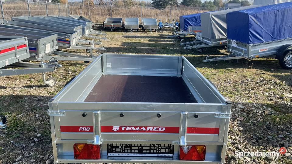 Przyczepka przyczepa TEMARED PRO 200x125 750DMC Przyczepy Piła
