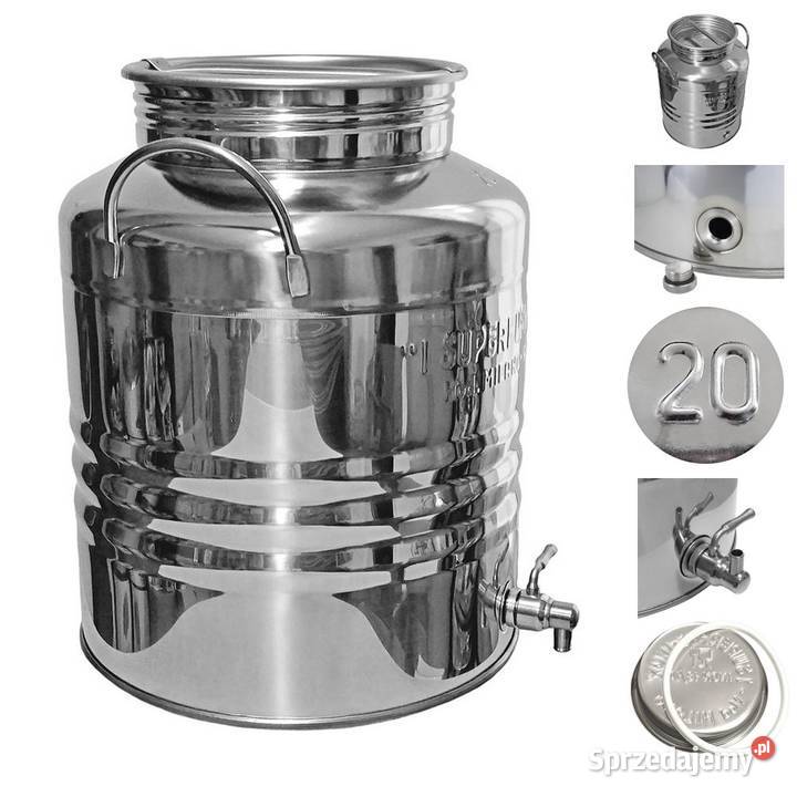 Beczułka beczka z kwasówki bańka antałek 20L z Pojemniki na żywność śląskie Siemianowice Śląskie sprzedam