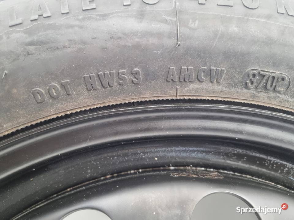 KOŁO DOJAZDOWE BMW E46 dojazdówka 11590 R16 Chełm