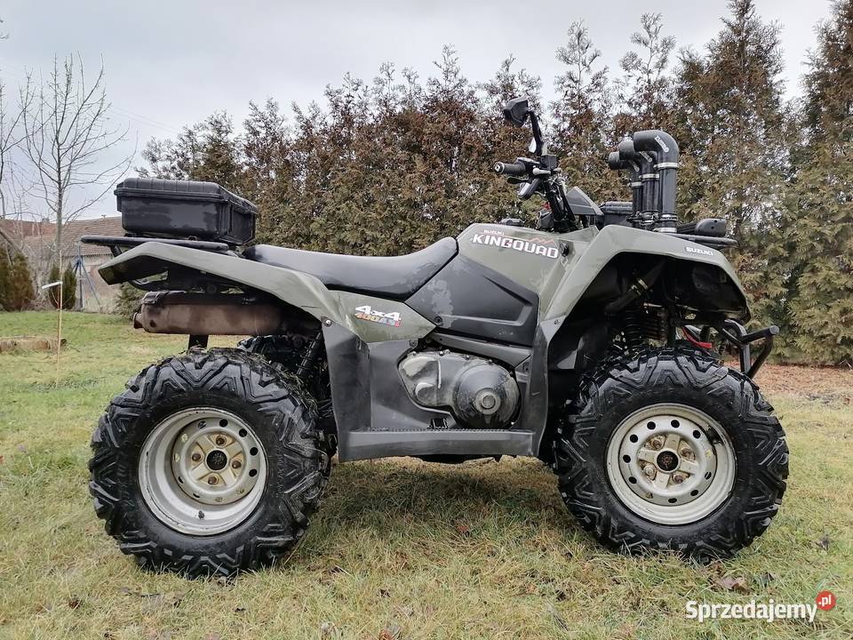 SUZUKI Kingquad 400 ASI 2011r wtrysk automat Wrocław sprzedam