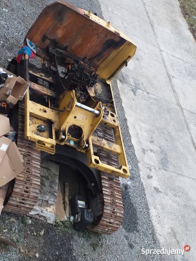 koparka cat c44 acert 2016r spaleniu Bielawa