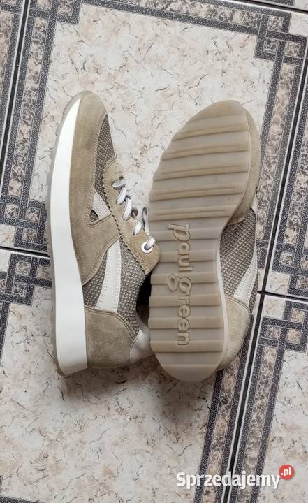Paul Green komfortowe piękne sneakersy adidasy zielony Sędziszów Małopolski