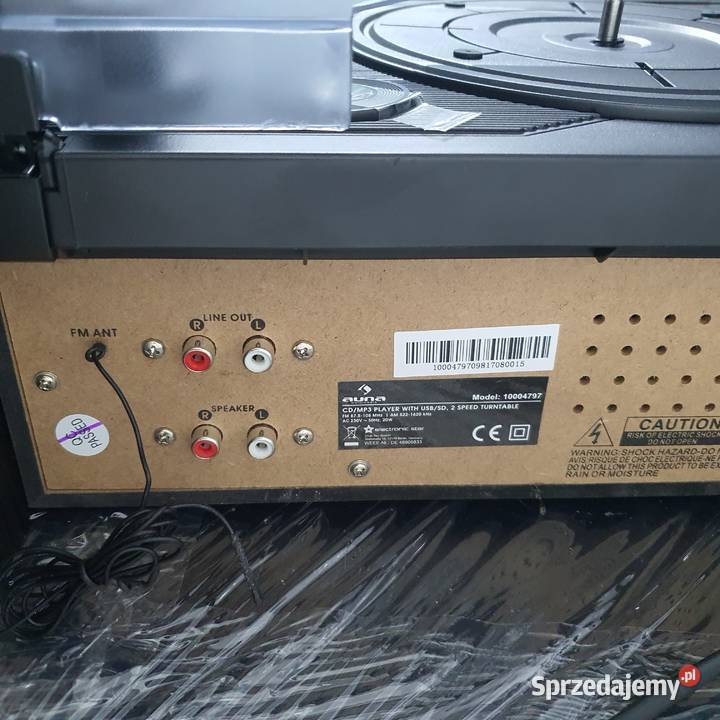 Wieża stereo Auna DS2 gramofon głośniki Częstochowa