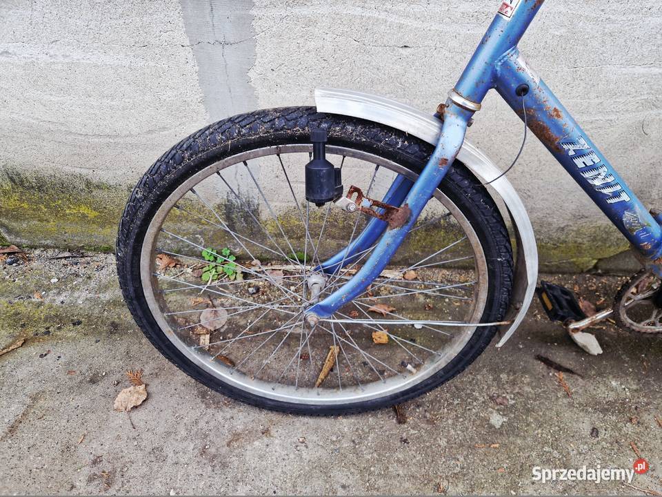 Stary rower zenit wielkopolskie Turek