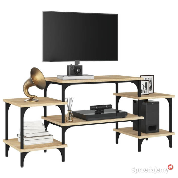 Szafka pod TV dąb sonoma 117x35x52 materiał sprzedam