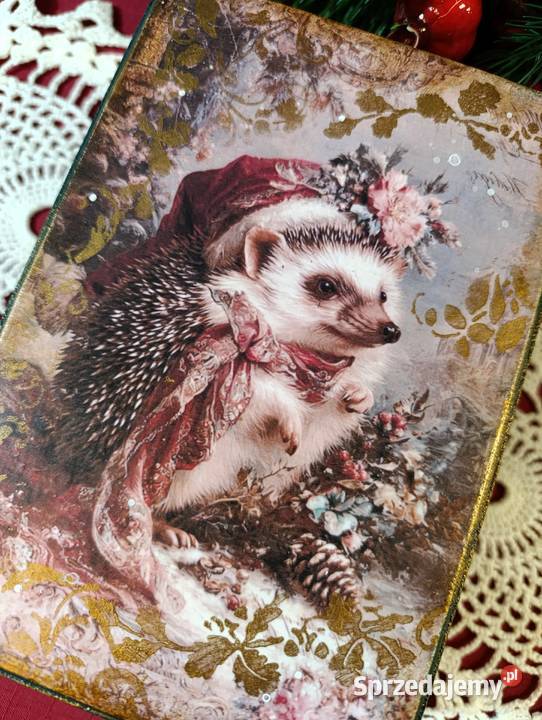 Szkatułka dzieci Boże Narodzenie Gwiazdka Stalowa Wola